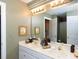 Bathroom with double vanity and large mirror at 1548 Summit View Dr, Rock Hill, SC 29732