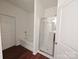 Bright bathroom featuring a separate shower and tub at 164 N Cromwell Dr, Mooresville, NC 28115
