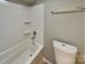 Bathroom with a white shower-tub combination at 3029 Winding Trl, Matthews, NC 28105