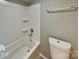 Clean bathroom with a shower/tub combo at 3029 Winding Trl, Matthews, NC 28105