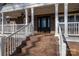 Brick steps leading to a charming front porch at 3044 Old Church Rd, Gastonia, NC 28052