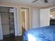 Main bedroom with large closet and bathroom access at 3935 Tower Rd, Maiden, NC 28650