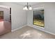 Cozy breakfast nook with tile floors and a window view at 4127 Bon Rea Dr, Charlotte, NC 28226