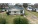 Aerial view of home's front exterior with covered porch at 504 Glasgow Rd, Charlotte, NC 28214