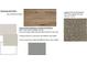 This image depicts flooring and paint selections for the home at 553 W Lowrance Ave, Mooresville, NC 28115