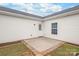 Backyard featuring a small concrete patio at 8714 Summer Serenade Dr, Huntersville, NC 28078