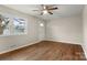 Bright living room featuring luxury vinyl plank flooring, fresh paint, and natural light at 901 Wyke Rd, Shelby, NC 28150