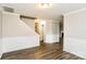 Bright and spacious living room with hardwood floors and neutral walls at 1655 Baylor Dr, Rock Hill, SC 29732