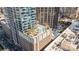 A gorgeous rooftop pool offers amazing city views at 210 N Church St # 2411, Charlotte, NC 28202