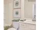 Clean bathroom with white vanity and bathtub at 4084 Skyboat Cir, Fort Mill, SC 29715