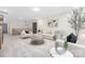 Inviting living room features light-colored furniture and modern décor at 4605 Western Union School Rd, Waxhaw, NC 28173