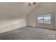 Bright bedroom with vaulted ceiling and carpet at 5813 Bridgeway Dr, Indian Trail, NC 28079