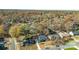 Wide aerial view of neighborhood, highlighting property at 6309 Spring Garden Ln, Charlotte, NC 28213