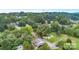 Aerial view showing the house's location in a residential neighborhood at 815 3Rd St, Kings Mountain, NC 28086