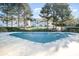 Community Pool with a cover at 12584 Jessica Pl, Charlotte, NC 28269