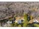 High-angle view of the house and surrounding trees at 2019 N Park Drive Dr, Salisbury, NC 28144