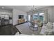 Cozy living room featuring a neutral color palette and fireplace at 215 Briana Marie Way, Indian Trail, NC 28079