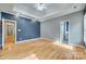 Spacious main bedroom boasting recessed lighting, a ceiling fan and hardwood flooring at 2288 S Paraham Rd, York, SC 29745