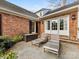 Comfortable backyard patio area with lounge chairs offering a relaxing outdoor space at 2315 Red Fox Trl, Charlotte, NC 28211