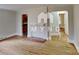 Living room with hardwood floors and a fireplace at 3138 Morson St, Charlotte, NC 28208