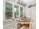 Charming breakfast nook with a round table, natural light, and views of the outdoors at 3300 Chancellor Ln, Monroe, NC 28110
