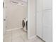 Laundry room with washer and dryer with access to the hallway at 3300 Chancellor Ln, Monroe, NC 28110