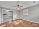 Bright living room with hardwood floors and kitchen view at 3301 10Th Ne Ave, Conover, NC 28613