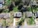 Aerial view of house and surrounding neighborhood at 3920 Admiral Ave, Charlotte, NC 28205