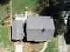 Aerial view of house showing roof and deck at 3920 Admiral Ave, Charlotte, NC 28205