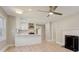 Modern kitchen with white shaker cabinets and stainless steel appliances at 3920 Admiral Ave, Charlotte, NC 28205