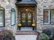 Ornate double doors and welcoming entryway at 7672 Nautical Vw, Denver, NC 28037