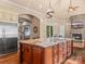 Large kitchen island with breakfast bar and seating at 7672 Nautical Vw, Denver, NC 28037