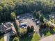 Aerial view of boat and RV parking lot at 7672 Nautical Vw, Denver, NC 28037