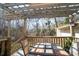 Relaxing backyard with a wooden pergola and patio furniture at 7716 Elwood Dr, Charlotte, NC 28227