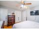 Bedroom with a double bed, dresser and closet at 7716 Elwood Dr, Charlotte, NC 28227