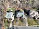 Aerial view of homes showcasing a neighborhood setting at 8809 Landsdowne Ave, Harrisburg, NC 28075