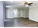 Spacious living room with hardwood floors and neutral walls at 108 Vance Allen Ave, Rockwell, NC 28138