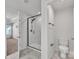 Bathroom with shower and toilet at 1412 Galloway Rd, Charlotte, NC 28262