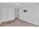 Bedroom with double doors and carpet at 1412 Galloway Rd, Charlotte, NC 28262