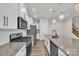 Modern kitchen features stainless steel appliances and granite countertops at 1412 Galloway Rd, Charlotte, NC 28262