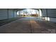 View from inside the carport looking out at the street in this listing at 3004 Briarwood Ln, Gastonia, NC 28056