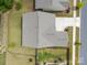 Aerial view of the house, showcasing the roof, backyard, and driveway at 315 Skyebrook Ln, Rock Hill, SC 29730