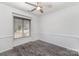 Bright dining room with hardwood floors and ceiling fan at 3316 Brooktree Ln, Indian Trail, NC 28079