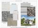 Home specifications show the backsplash, paint color, siding color, brick, countertops, flooring, and cabinets at 404 Killian Ave, Mount Holly, NC 28120