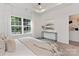 Inviting main bedroom with a plush bed, natural light, and modern design accents at 404 Killian Ave, Mount Holly, NC 28120