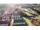 Aerial view of community, showing houses and neighborhood amenities at 4194 La Crema Dr, Charlotte, NC 28214