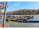 Well-maintained boat docks available for residents, providing easy access to the water at 4194 La Crema Dr, Charlotte, NC 28214