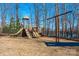 Community playground with slides, climbing structures, and swings offers outdoor fun at 4194 La Crema Dr, Charlotte, NC 28214
