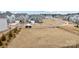 Aerial view showcasing the community and highlighting the expansive green space at 5024 Hillshire Ln, Mint Hill, NC 28227