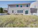 Large backyard with grassy area and patio at 6029 Landry Ln, Indian Land, SC 29707